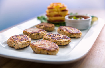 fillets with potatoes for breakfast