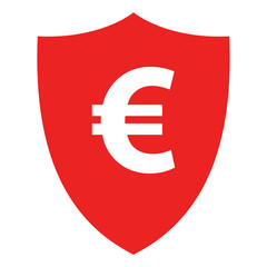 Euro und Schild