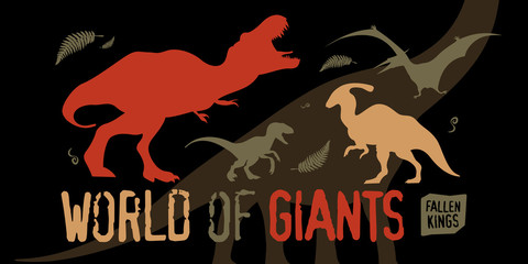 World Of Giants Vector Illustration © Macrovector