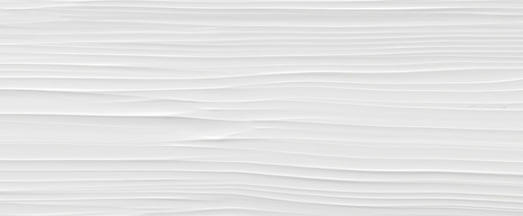 Naklejka premium White 3 d background with wave illustration, beautiful bending pattern for web screensaver. Light gray texture with smooth lines for a wedding card.