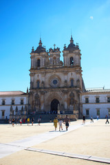 View of the Alcobaça Cathedral