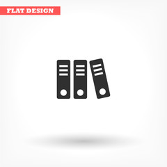 Book vector icon , lorem ipsum Flat design