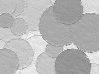 Black and white Circle pattern with a rough texture background. Background texture wall and have copy space for text. Picture for creative wallpaper or design art work.