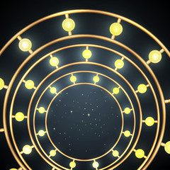 The explosion of dynamic lines or rays. Abstract geometric background with centric motion. Vector illustration.