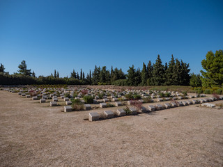 Lone Pine Cemetery First World War Memorial at the Gallipoli Peninsula, Northern Turkey