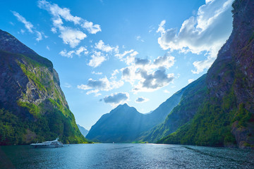 beautiful fjord in norway