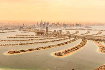 Dubai Skyline - The Palm and Skyline © Logo&Design
