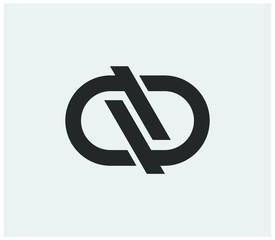 DD monogram logo design concept