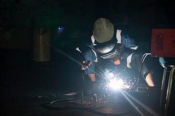 welder at work