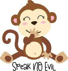 Monkey Speak no evil