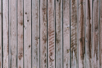 Wood plank background. Horizontal grungy wood texture for design. The textured surface is gray.