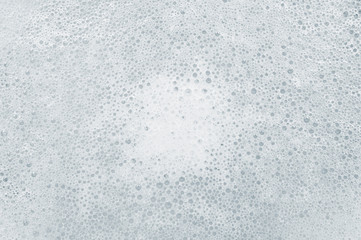 White foam background