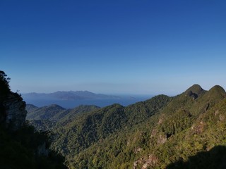 Langkawi island at sky bridge