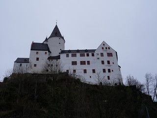 Schloss in Schwarzenberg im Erzgebirge -  Castle in Schwarzenberg in the Ore Mountains