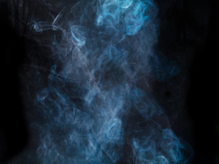 smoke texture on black background