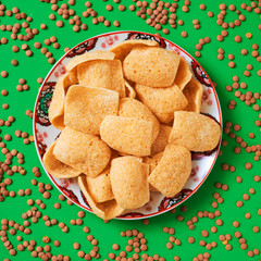 crispy lentil snacks