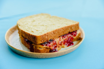 Peanut butter jelly sandwich