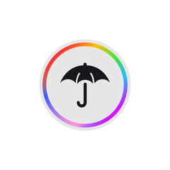 Umbrella -  Modern App Button