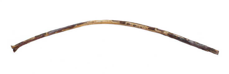 wooden yoke isolated on white background