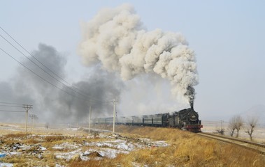 Steam locomotives in Diaobingshan