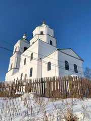 Church of the Descent of the Holy spirit on the Apostles in Kyshtym. Russia, Chelyabinsk region