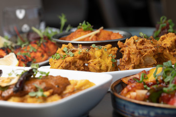 Indian food - deep fried onion 