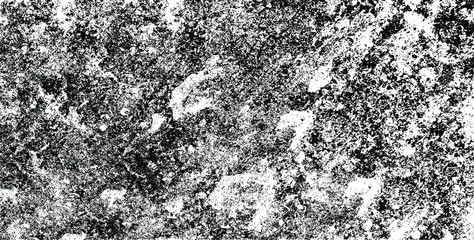 Rough black and white texture vector. Distressed overlay texture. Grunge background. Abstract textured effect. Vector Illustration. Black isolated on white background. EPS10.