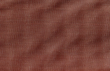Obraz premium fabric texture brown synthetic thread