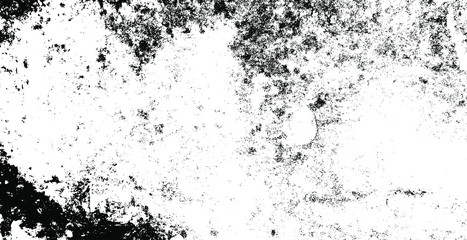 Fototapeta premium Rough black and white texture vector. Distressed overlay texture. Grunge background. Abstract textured effect. Vector Illustration. Black isolated on white background. EPS10.