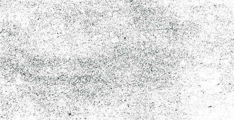 Abstract vector noise. Grunge texture overlay with rough and fine black particles isolated on white background. Vector illustration. EPS10.