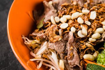 beautiful dish of vietnamese cuisine