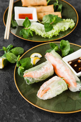 beautiful dish of vietnamese cuisine