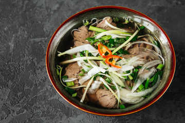 beautiful dish of vietnamese cuisine