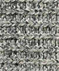 Thick dense knitted fabric texture