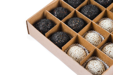 Handmade beautiful multi-colored natural diet vegetarian sweets