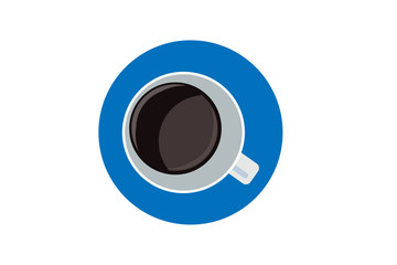 Cup of coffee vector 