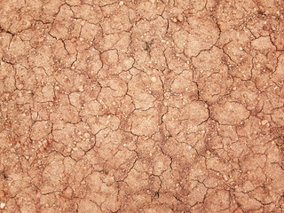 The ground has cracks in the top view for the background