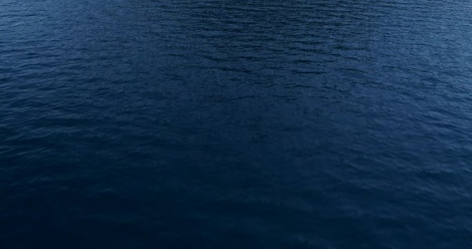 dark water surface aerial view