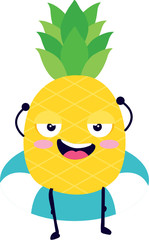Beach Pineapple Emoji