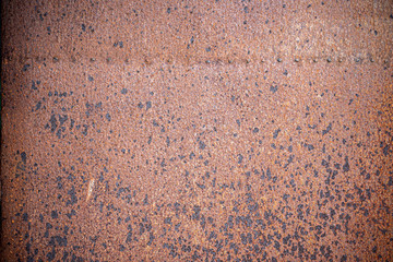 Red rusty surface with oxide with space for text