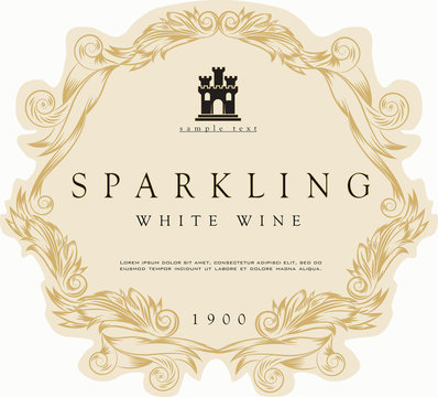 WINE LABEL ITALIAN FOOD AND DRINKS DECORATIVE STICKER FOR AMARONE, PROSECCO, CHIANTI, VALPOLICELLA,PRIMITIVE AND SPARKLING WINE