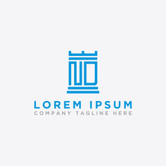 logo design inspiration for companies from the initial letters of the ND logo icon. -Vector