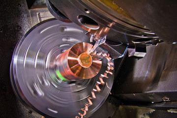 Cnc industrial lathe turning machine