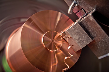 Cnc industrial lathe turning machine