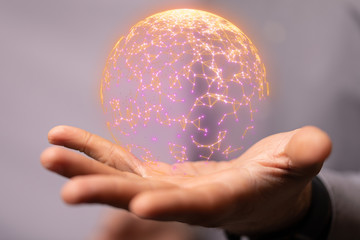 internet net and data digital concept.