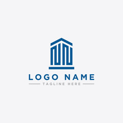 logo design inspiration for companies from the initial letters of the NN logo icon. -Vector