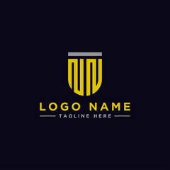 logo design inspiration for companies from the initial letters of the NN logo icon. -Vector