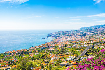 The capital of Madeira Island - Funchal city