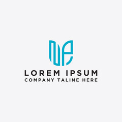 logo design inspiration for companies from the initial letters of the NP logo icon. -Vector