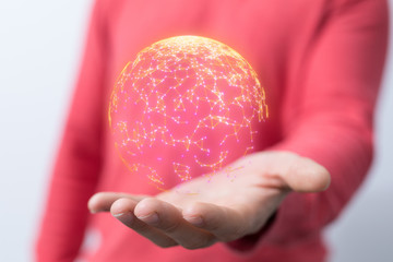 internet net and data digital concept.